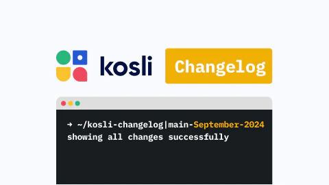 Kosli Changelog August 2024 main image