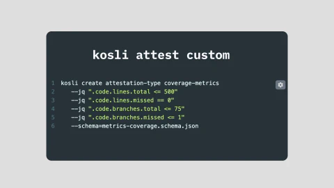 Moving to a zero-trust model with Kosli's custom attestations main image