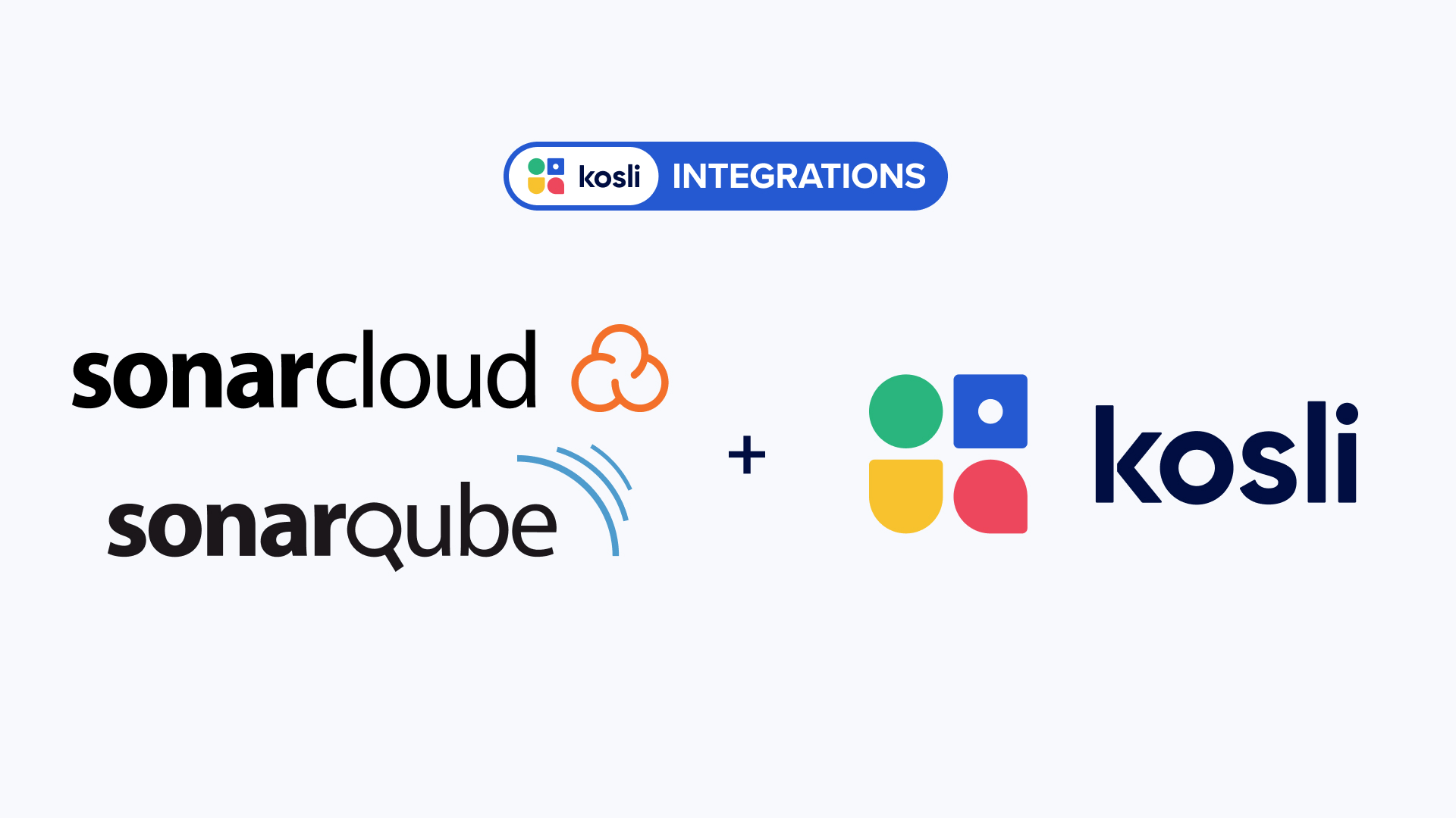 SonarCloud and SonarQube scanning with Kosli