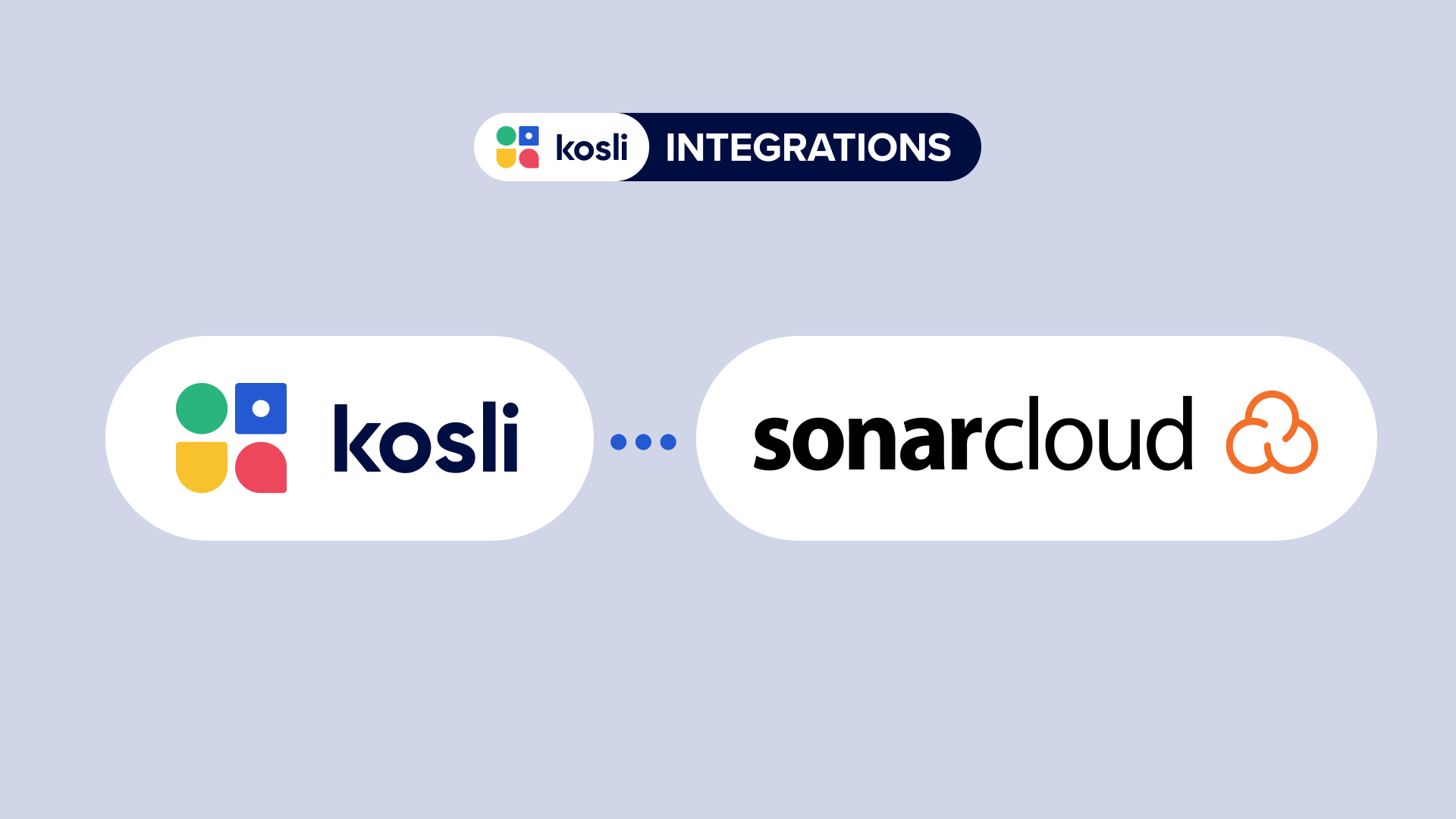 Kosli&ndash;Sonarcloud Integration