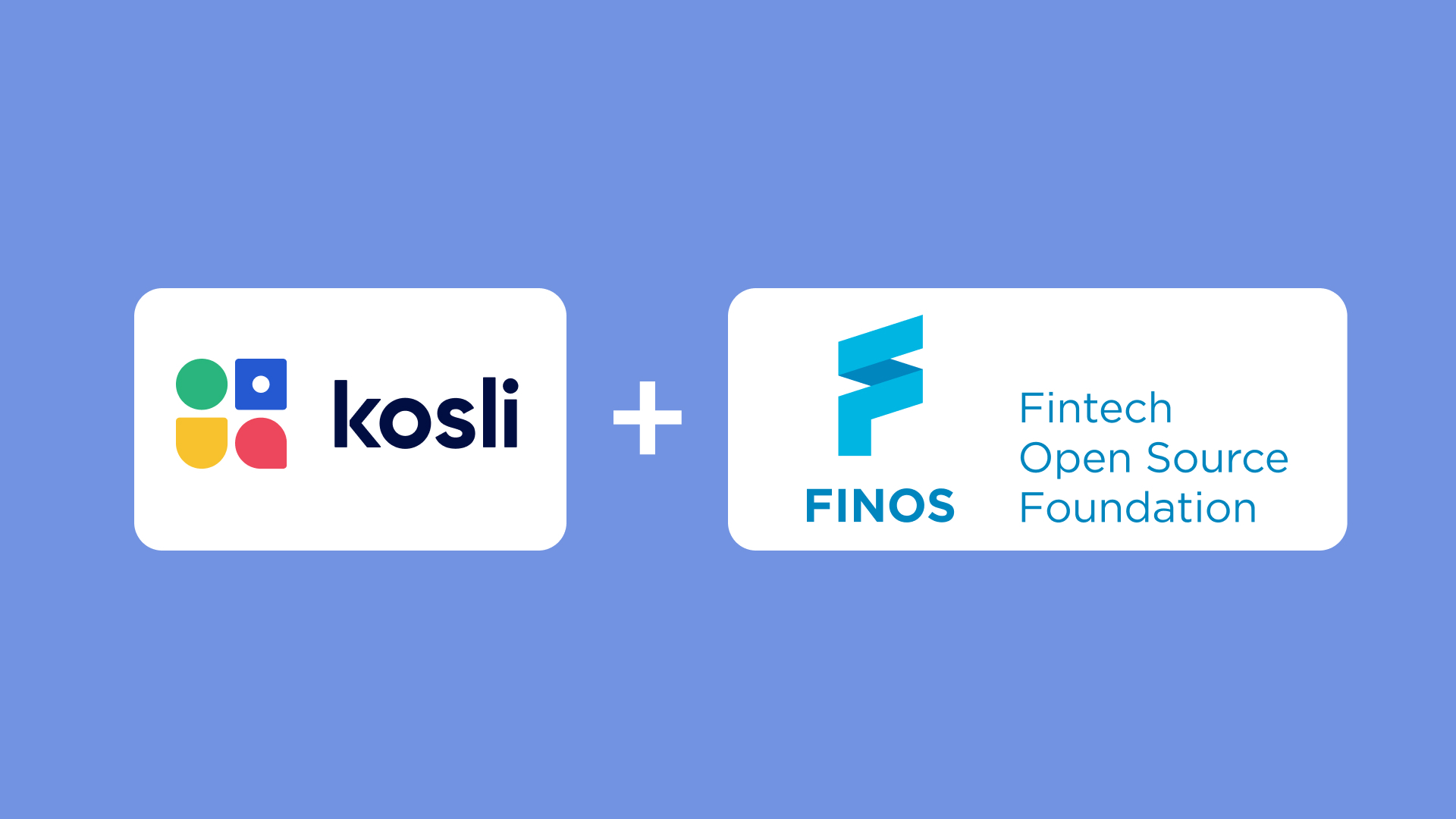 kosli logo next to FINOS logo 